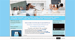 Desktop Screenshot of dyscalculiaservices.com